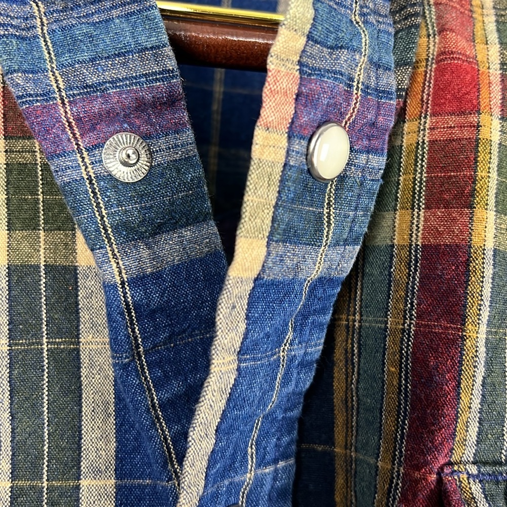 Wrangler Western plaid shirt - size M - Picture 5 of 12